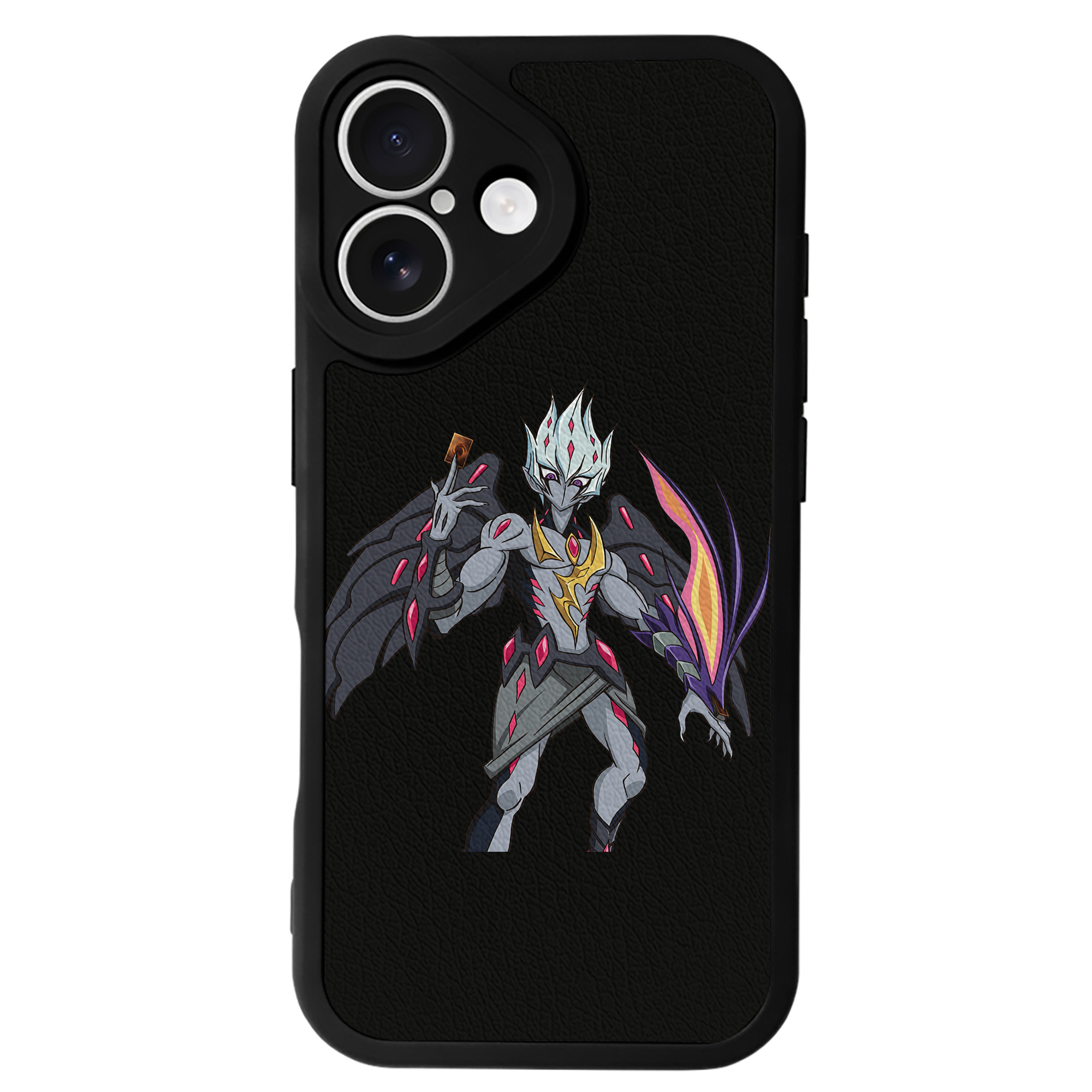 遊☆戯☆王 Yu-Gi-Oh! 【iPhone 16シリーズ対応】シリコンスマホケース（レザー調） 材質：シリコン